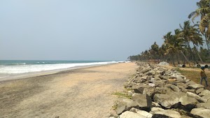Paravur Beach in Edava, india