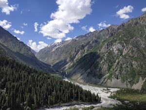 Ala Archa National Park in Bishkek, kyrgyzstan