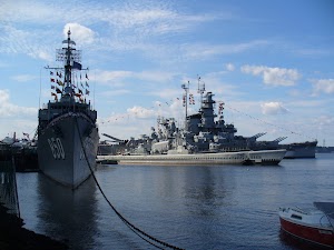 Battleship Cove in Fall river, united states