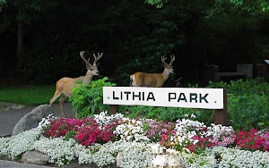 Lithia Park in Ashland, united states