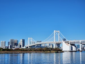 Odaiba Marine Park in Cgi bin, japan