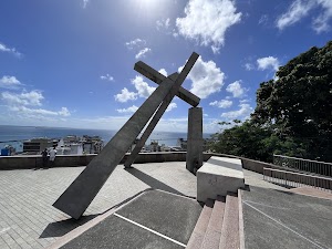 Fallen Cross Monument in Salvador, brazil