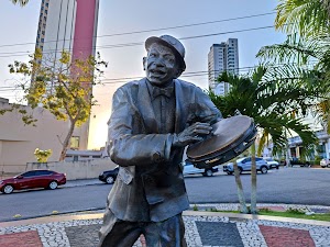 Jackson do Pandeiro monument in Campina grande, brazil