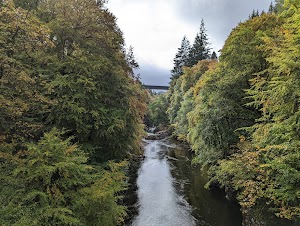 Soldiers Leap in Pitlochry, united kingdom