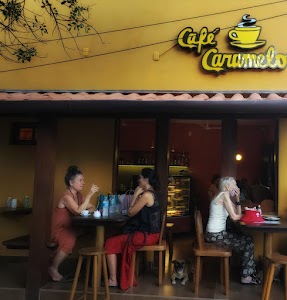 Café Caramelo in Itacaré, brazil