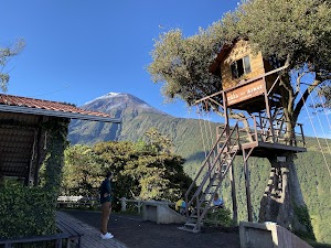 La Casa del Arbol in Banos, ecuador