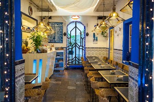 Café Azul in Tarifa, spain