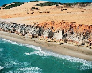 Beach Uruaú in Beberibe, brazil