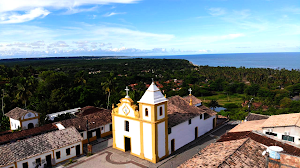Igreja Matriz Nossa Senhora D'Ajuda in Arraial d'ajuda, brazil