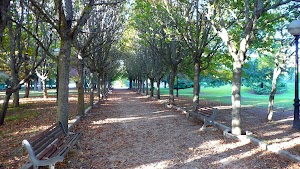 Castillo Park in Soria, spain