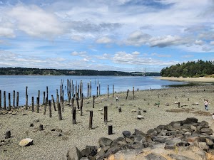 Titlow Beach in University place, united states