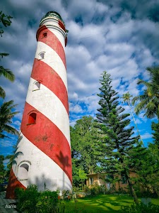Thangassery Light House in Ashtamudi, india