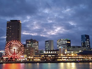 Kobe Harborland in Cgi bin, japan