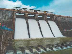 Malampuzha Dam in Ottapalam, india