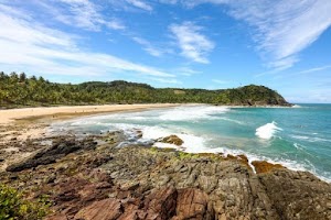 Praia de Jeribucaçu in Itacaré, brazil