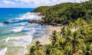 Praia do Havaizinho in Itacaré, brazil