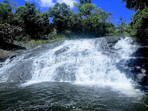 Bom Sossego Waterfall in Itacaré, brazil