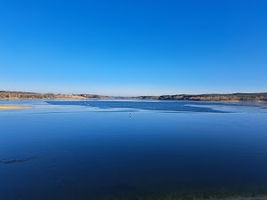 Rothsee Hauptsperre in Hilpoltstein, germany
