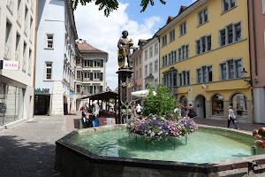 Mohrenbrunnen in Schaffhausen, switzerland