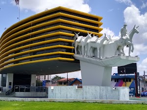 Monument to the Sesquicentennial of Campina Grande in Campina grande, brazil