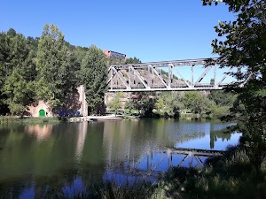Paseo del Río Duero in Soria, spain