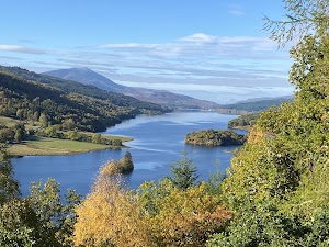 Queen's View in Pitlochry, united kingdom