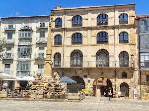 Fuente de los Leones in Soria, spain