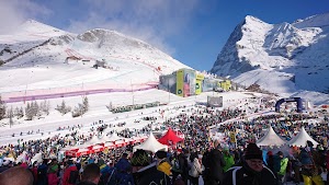 Lauberhornrennen Wengernalp in Lauterbrunnen, switzerland