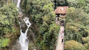El Pailón del Diablo in Banos, ecuador