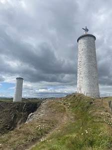 The Metal Man in Tramore, ireland