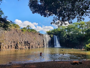 Waterfall Bom Jardim in Uberlândia, brazil