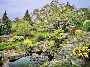Abkhazi Garden in Oak bay, canada