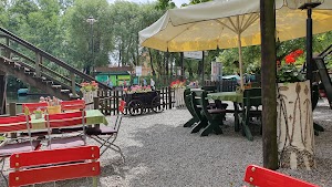 Biergarten "Am Spreeschlößchen" am Kleinen Hafen "Am Spreeschlößchen"in Lübbenau/Spreewald in Lübbenau, germany