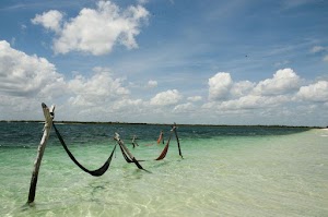 Paradise Lagoon in Jericoacoara, brazil