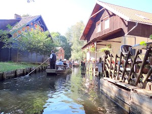 Kahnabfahrtstelle Kleiner Hafen in Lübbenau, germany