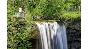 Scheidegger Wasserfälle in Wangen Im Allgäu, germany