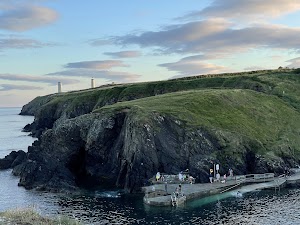 Newtown Cove Swimming Beach in Tramore, ireland
