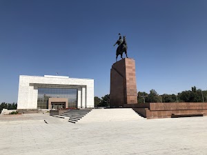 Ala Too Square in Bishkek, kyrgyzstan