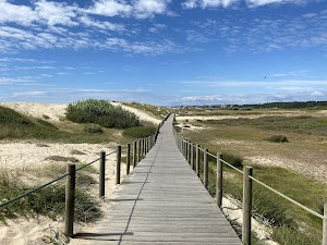 Paisagem Protegida Regional do Litoral de Vila do Conde e Reserva Ornitológica de Mindelo in Vila do conde, portugal