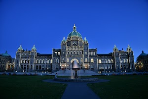 Legislative Assembly of British Columbia in Oak bay, canada