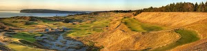 Chambers Bay Golf Course in University place, united states