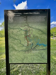 Petersburg National Battlefield Park Trailhead in Petersburg, united states