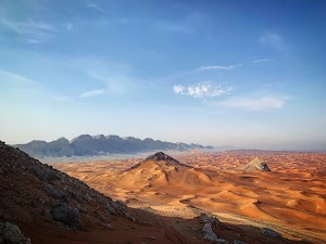 Fossil Rock الصخور الأحفورية in Al dhaid, united arab emirates