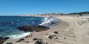 Praia da Olinda in Vila do conde, portugal