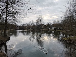 Stadtweiher in Hilpoltstein, germany