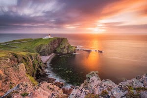 Neist Point Cliff Lighthouse Viewpoint in Glendale, united kingdom