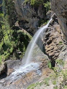 Wasserfall Sprutz in Lauterbrunnen, switzerland