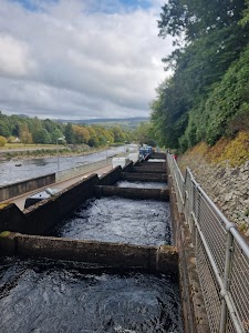 Pitlochry Fish Ladder in Pitlochry, united kingdom