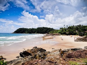 Praia da Tiririca in Itacar, brazil