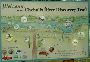 Chehalis River Discovery Trail in Grand mound, united states
